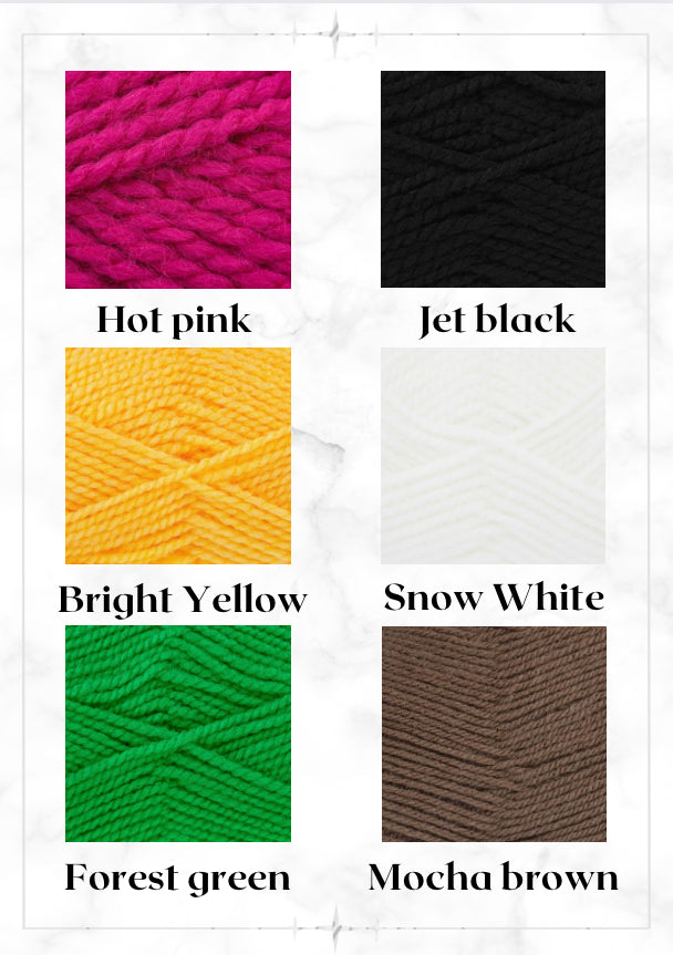 Crochet bracelet | Friendship bracelet | Hair accessory | Luggage Marker | Matching bracelet